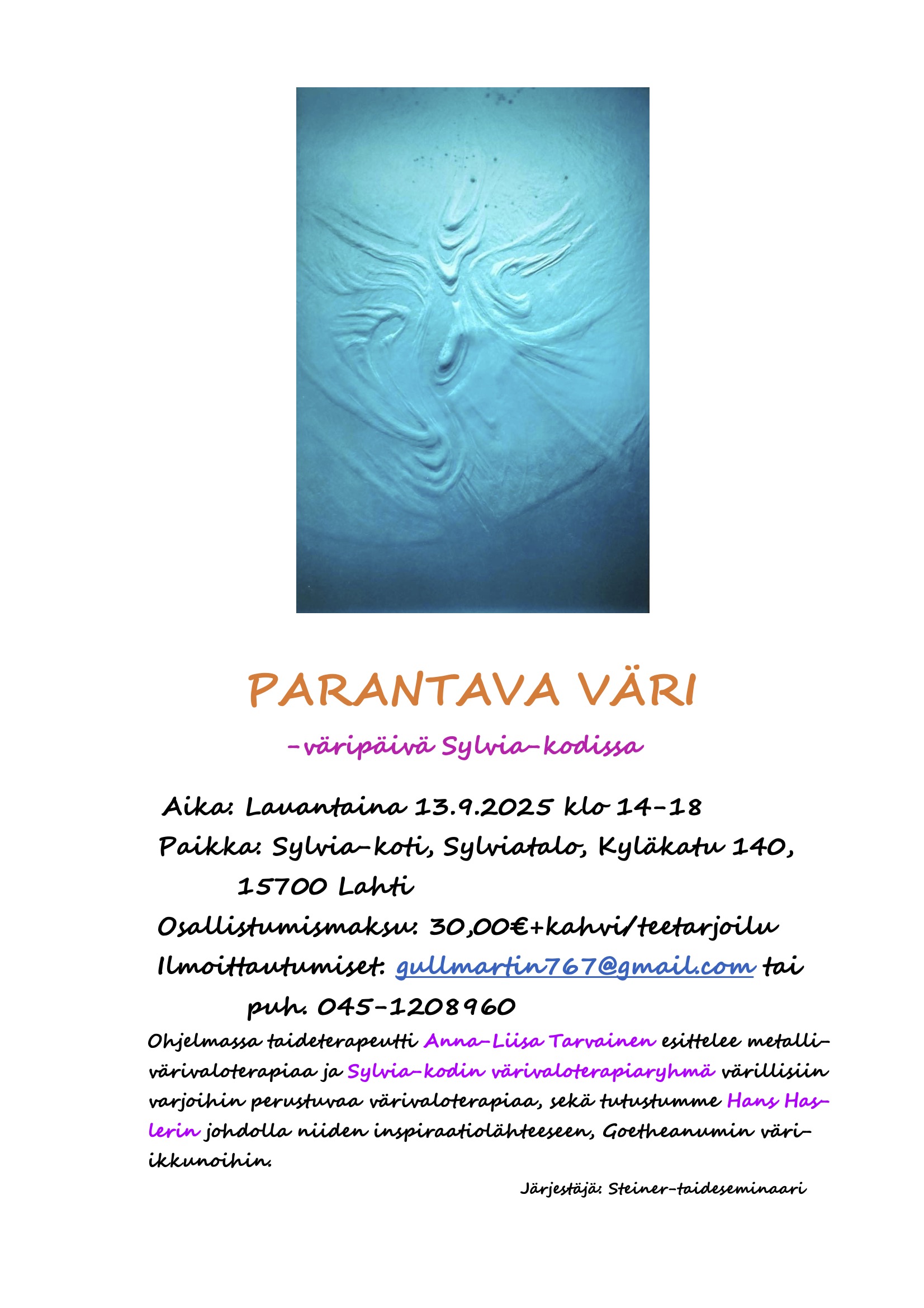 LAHTI-PARANTAVA VÄRI seminaari 2025